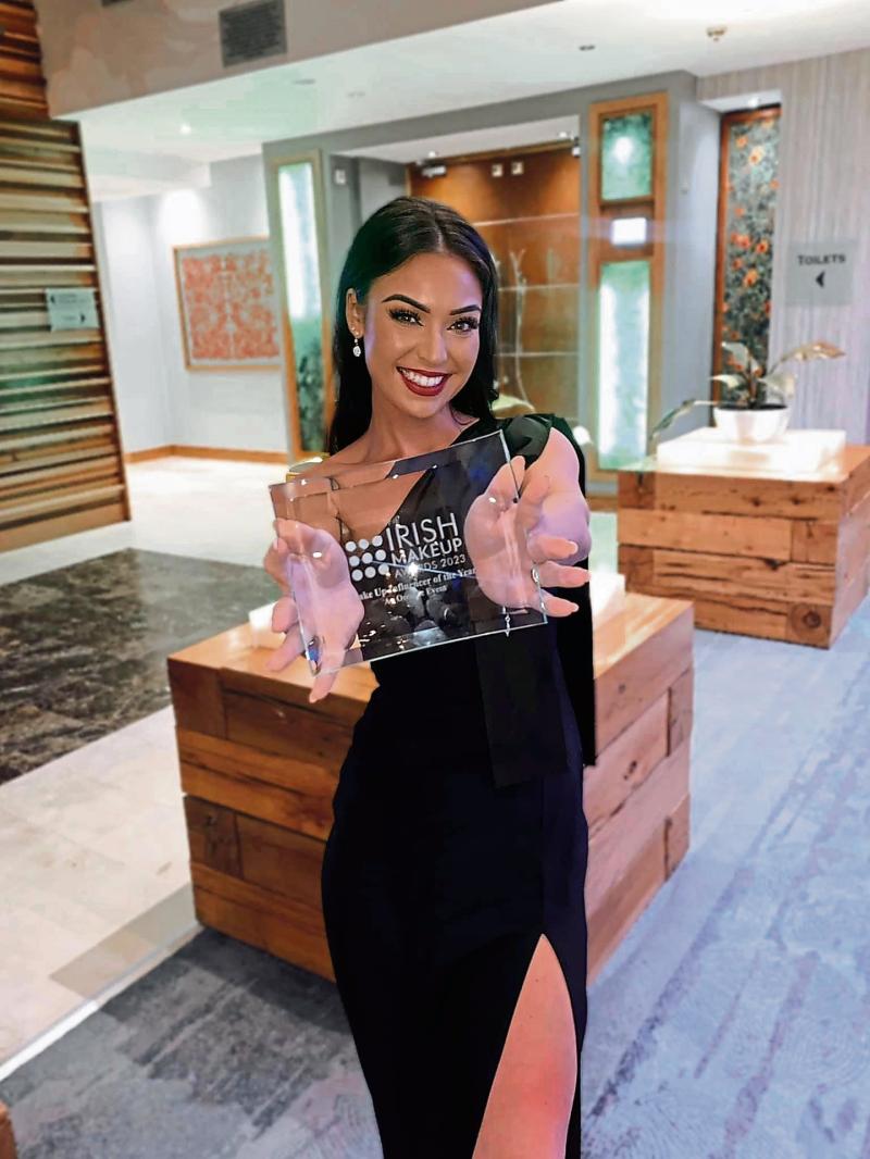 Longford beauty icon lands top honour at Irish Make-up awards