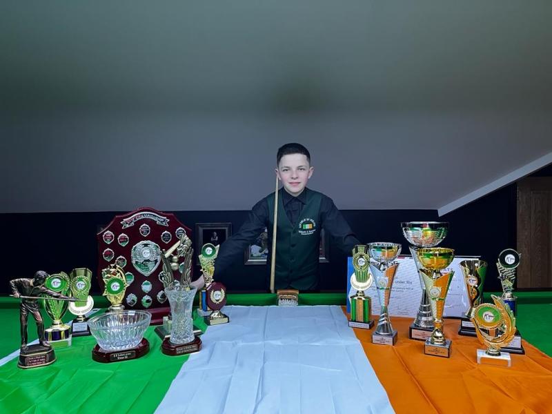 Longford snooker star Joe Shannon representing Ireland in the European Championships