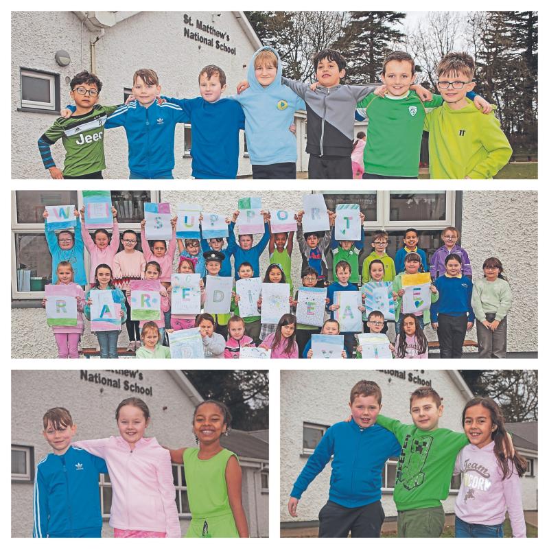 Longford pupils show their colours on Rare Disease Day