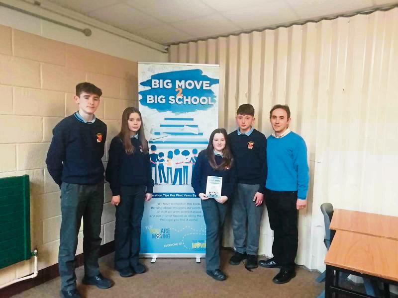  Enterprising Longford students produce the ‘Big Move 2 Big School’ booklet