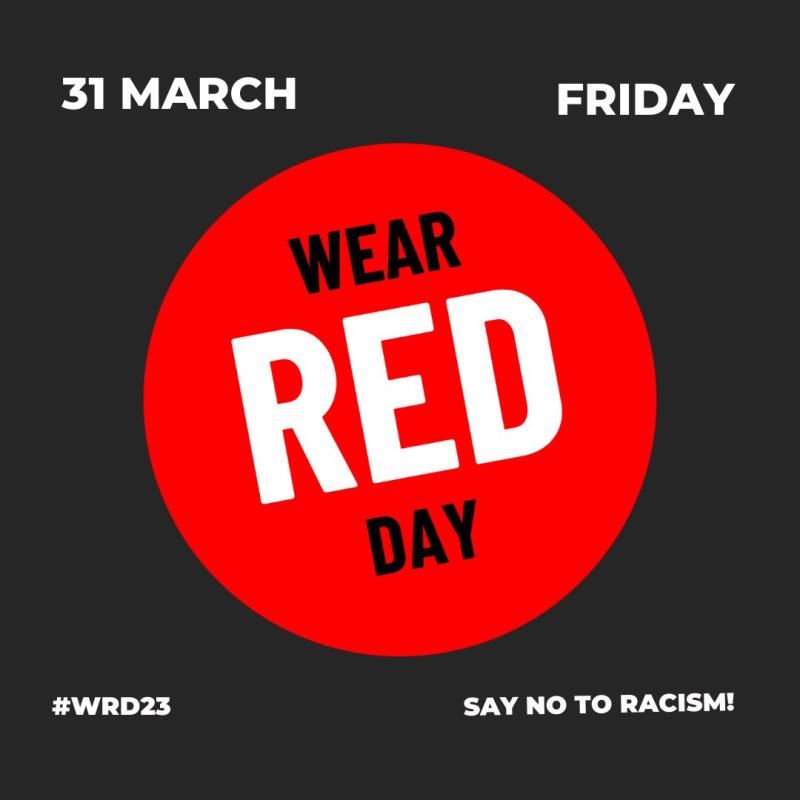 Longford people encouraged to wear red to help combat racism #WRD23