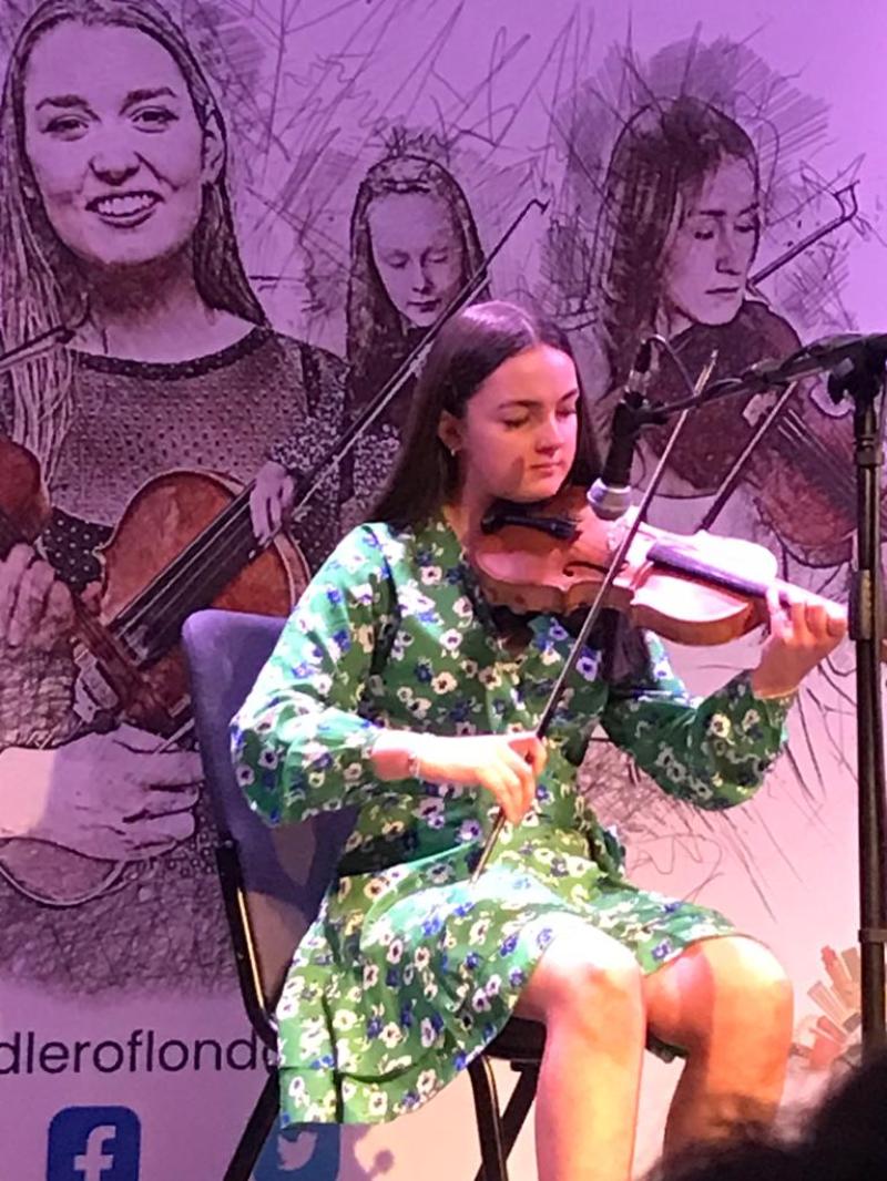 Longford musician Seánna's Fiddler of London adventure 