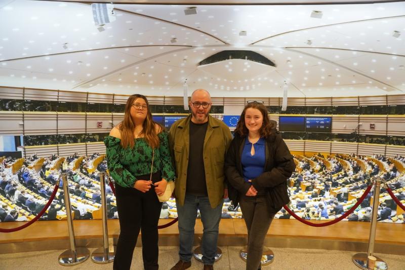 Young Longford farmers among delegation to Brussels hosted by MEP Chris MacManus