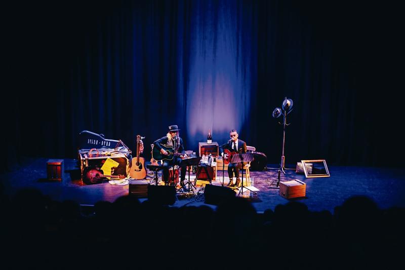 Acclaimed musicians Alias Fitz and Shane Kennedy enrapture Longford audience with Bob Dylan classics 
