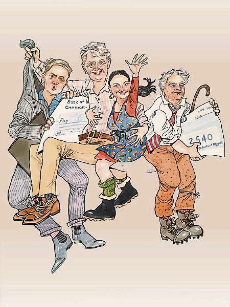 Longford audience make plans for the arrival of 'Pension Plan'