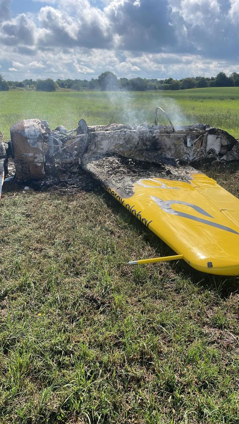 Plane crash 