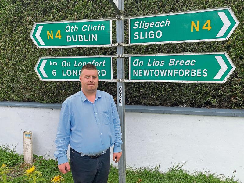 Community volunteer James eyes up a seat on Longford County Council