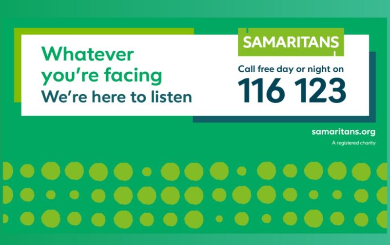 Athlone Midlands Samaritans campaign highlights the life-changing impact of talking