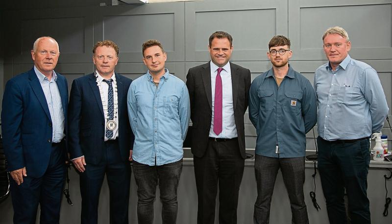 Minister meets up with Longford filmmakers