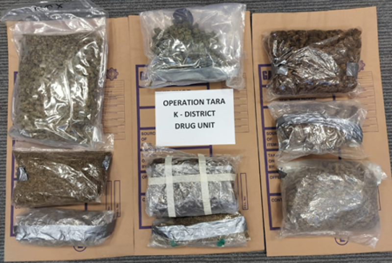 Gardaí arrest man in his 50s after discovery of large cannabis stash