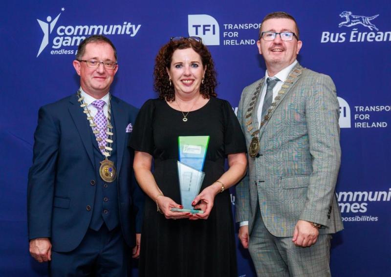 Longford's Susie honoured for her great dedication to Community Games 