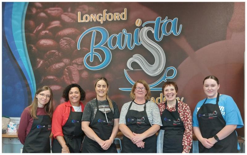 Barista course run by Longford Westmeath ETB offers the perfect career boost