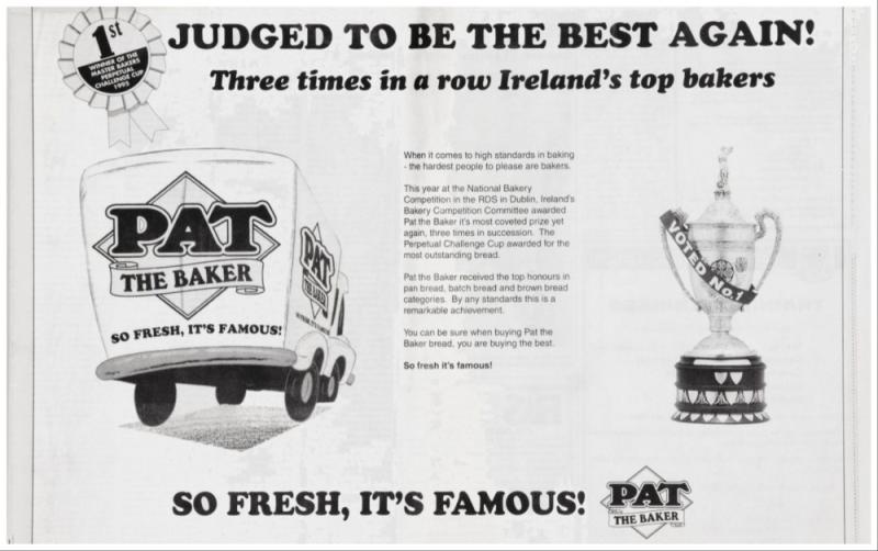 Rising to the occasion - seven decades of Pat The Baker