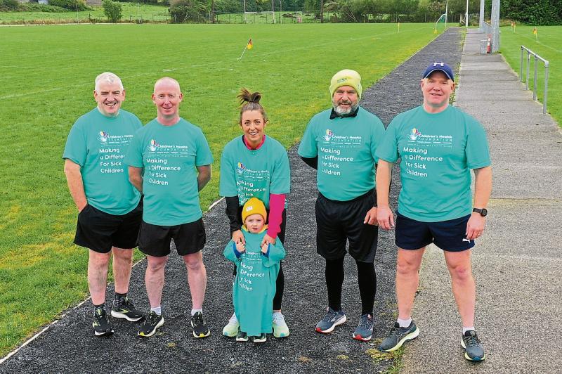 Longford GAA club stage marathon for Children’s Health Ireland