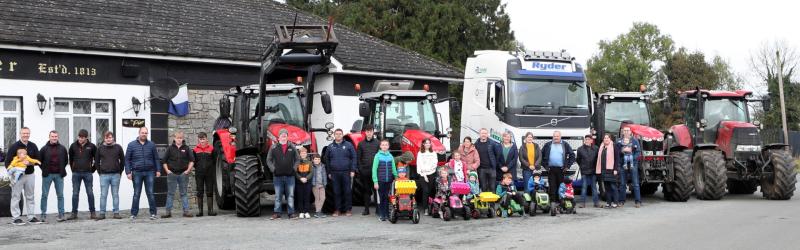 Tractor run in memory of Donal Chapman to raise funds for Longford Multiple Sclerosis 