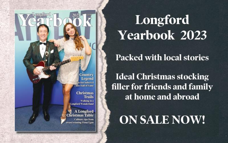 Available in shops now! Longford Yearbook 2023 features stories, photos and more