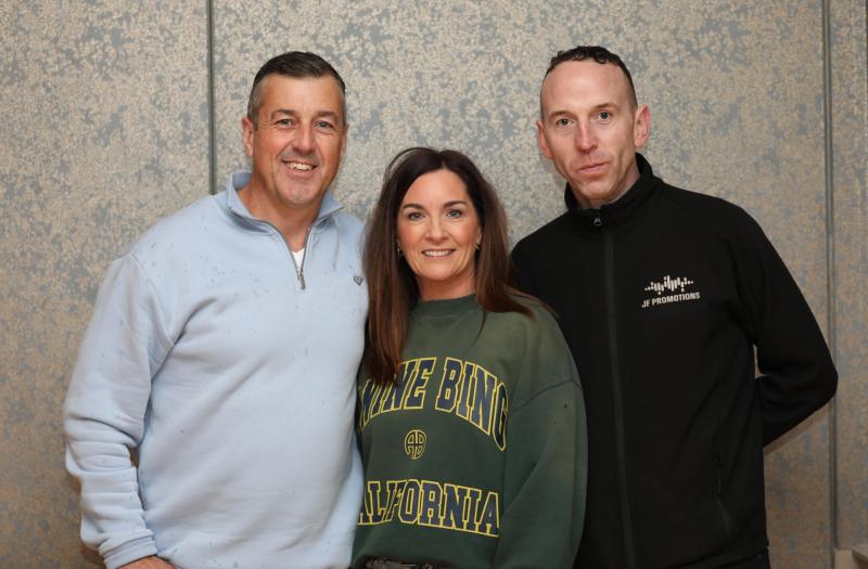 Bernard Taffe and Sarah Jermyn Picture: Gerry Rowley 