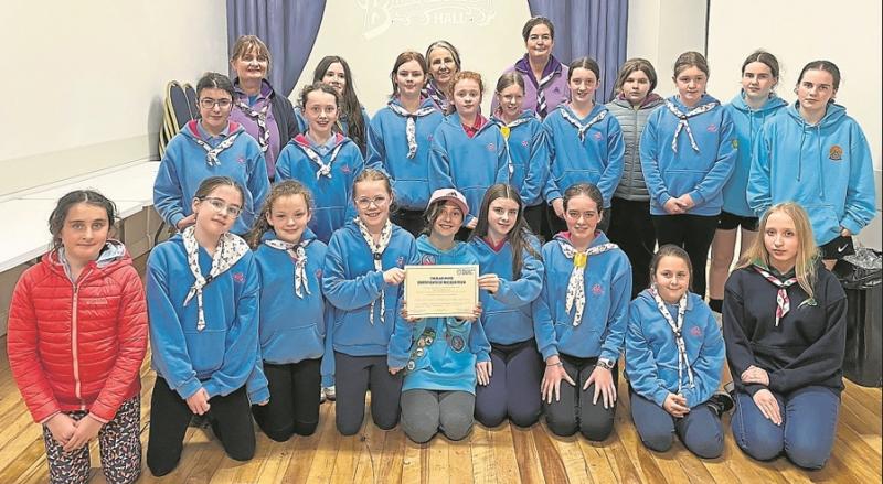 Longford's Ardagh & Viking Girl Guides win international recognition award