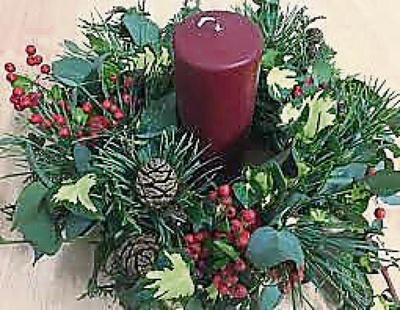 Longford club host Christmas flower arranging event