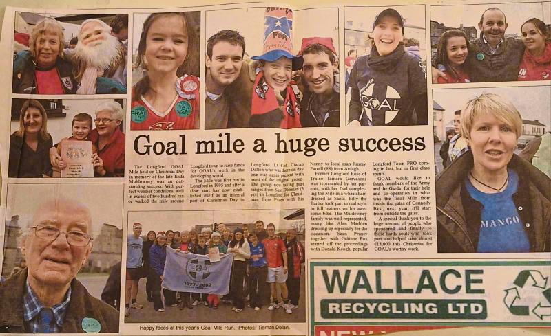 GOAL Mile: A Longford Christmas tradition