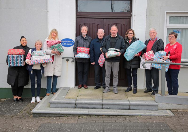 Longford St Vincent de Paul volunteers receive consignment of toys from Abbott
