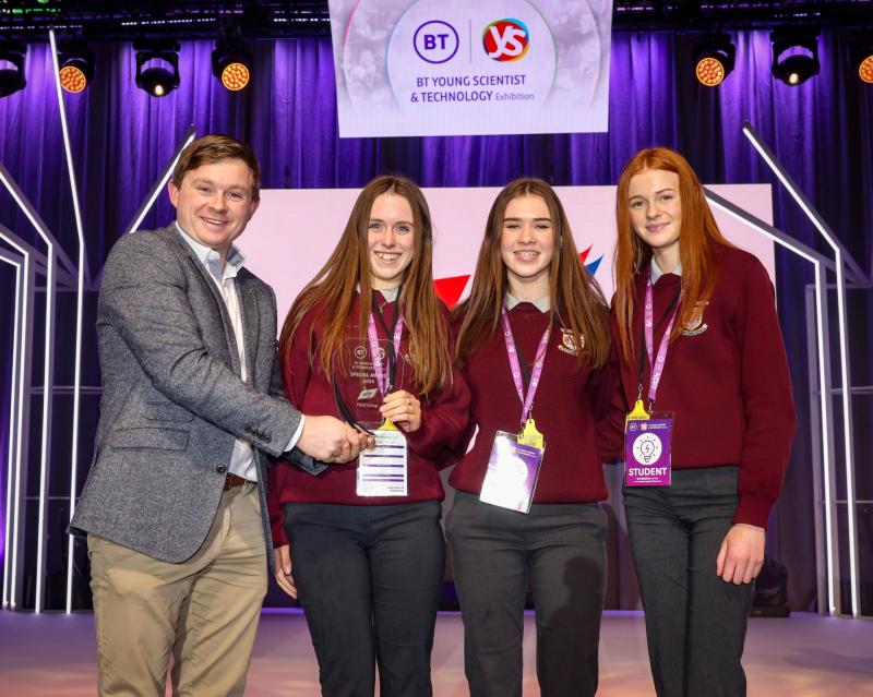 Longford students impress judges with  innovative and forward-thinking project