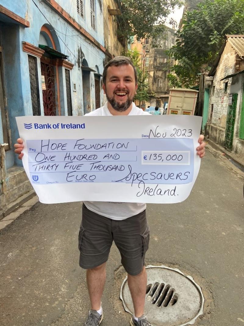 Longford optician embarks on journey of Hope to Kolkata