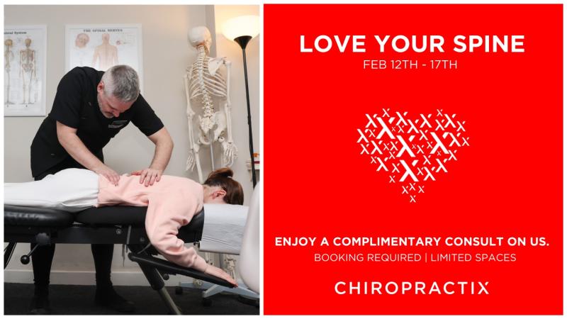 Love Your Spine event at Chiropractix, Longford