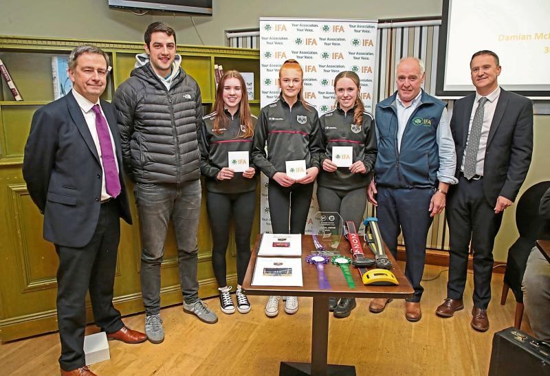 Award winning students address Longford IFA AGM