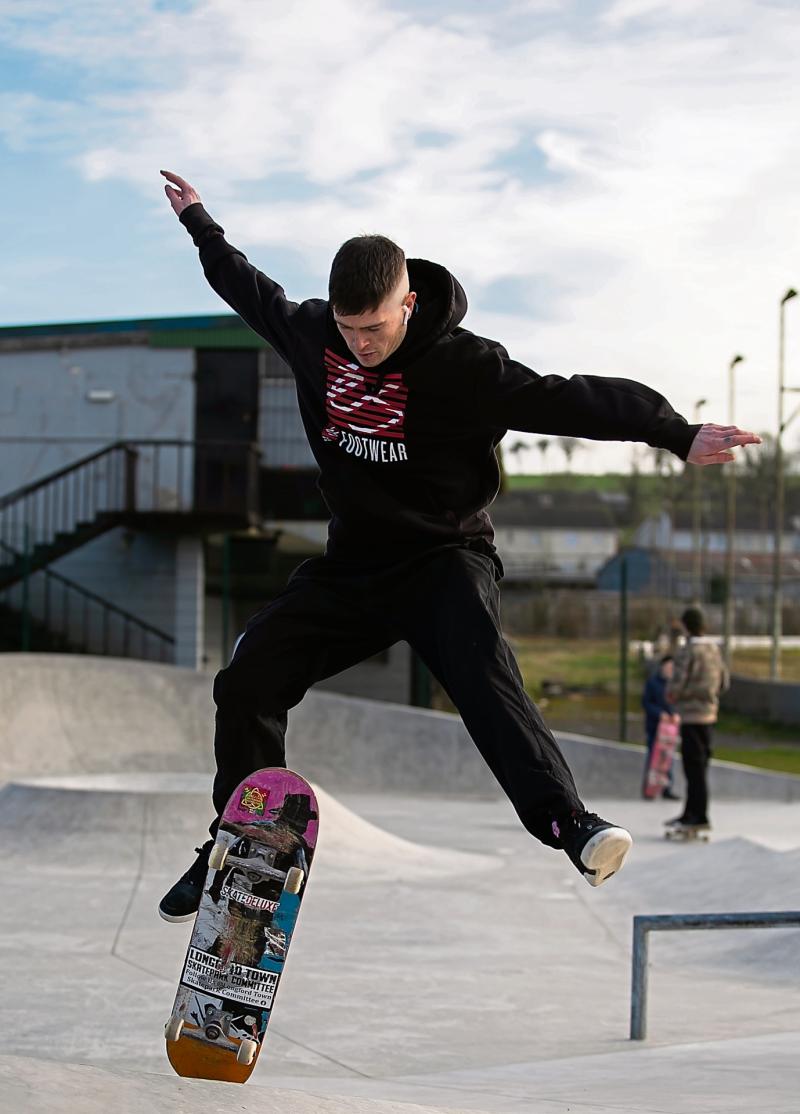 Minister Humphreys opens Longford skatepark