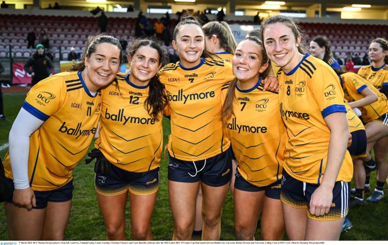 Longford ladies football star Clodagh Lohan features in O'Connor Cup triumph for DCU 
