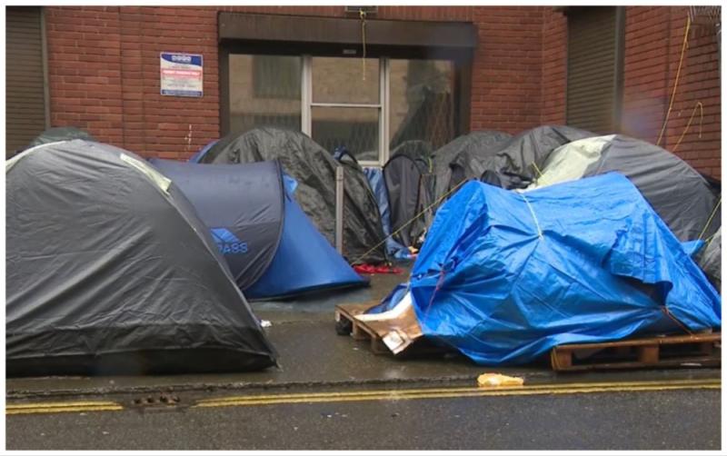 'I never thought this would be happening to me': Irish 'Tent City' dubbed a 'humanitarian crisis'