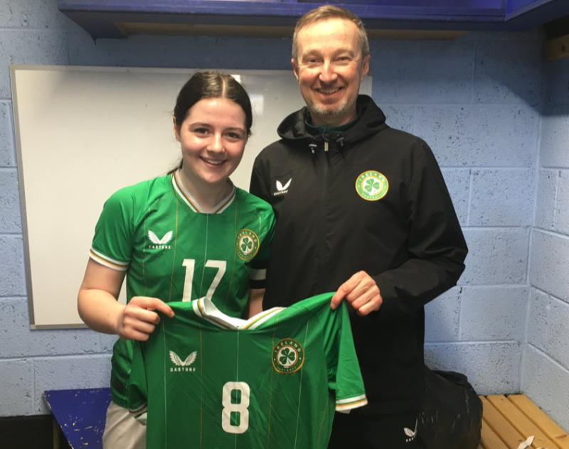 Longford soccer star Mia Murtagh Ireland’s Player of the Tournament in the Bob Doherty Cup