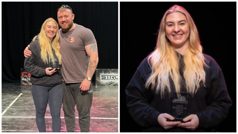 Early wedding present as Longford’s Jade Hoare captures Strongest Woman title