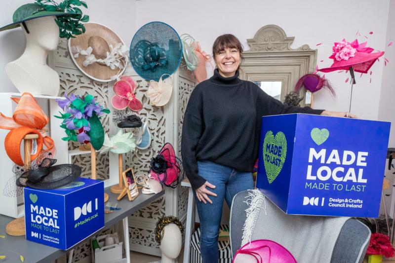 Renowned Longford milliner Wendy Knight participating in Made Local campaign