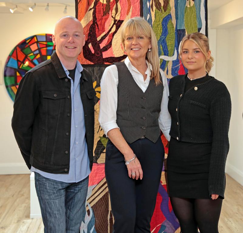 Lovely evening in Longford's Athena Fine Art Gallery for Darragh Coady's first hometown show