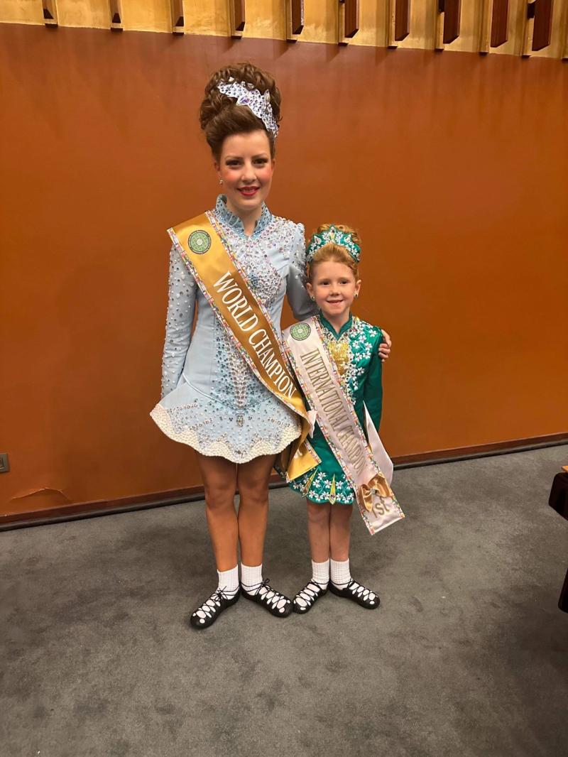 World Irish dancing champions on opposite sides of the globe proud of their Longford links 