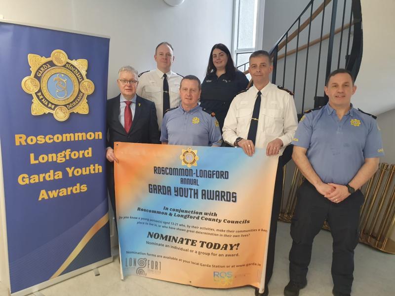 Closing date looms for nominations for 6th Roscommon/ Longford Garda Youth Awards