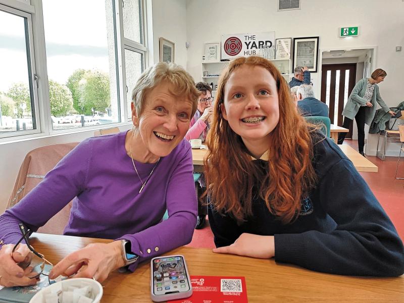 Longford students help bridge the digital gap between generations