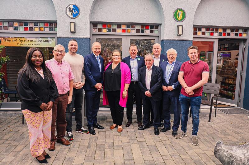 European election candidate Barry Cowen embarks on Longford charm offensive