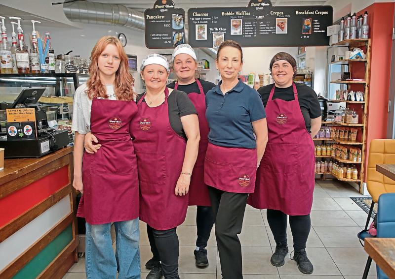 One year in business means one free coffee for customers of Longford's Dessert Mania 