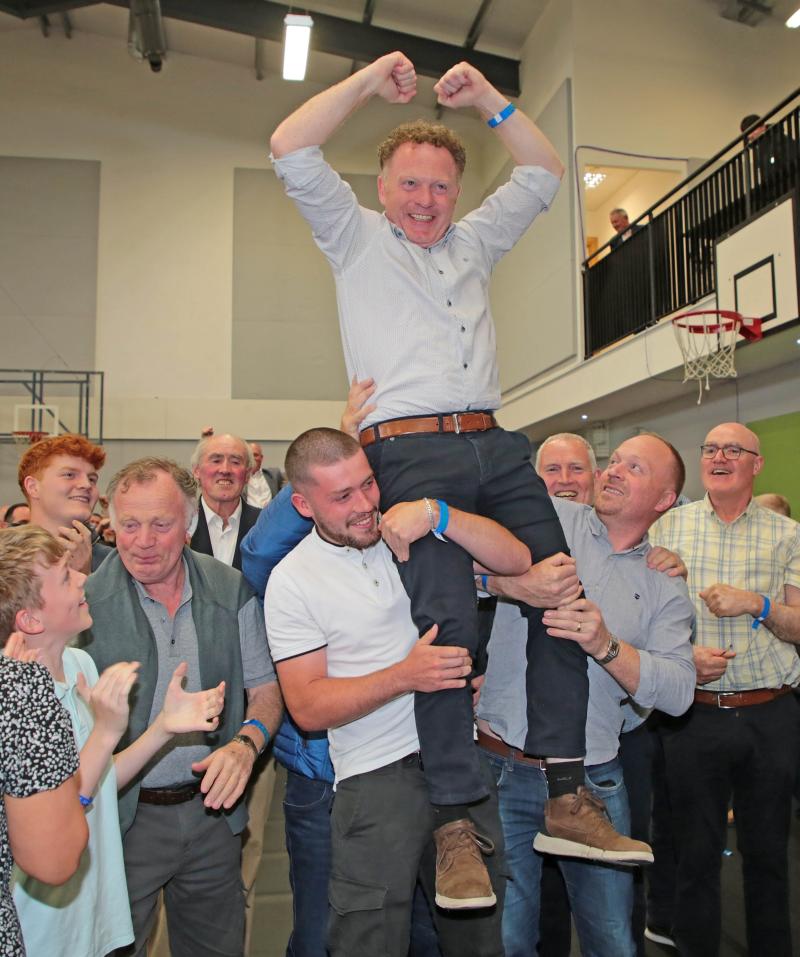 Magic Murtagh tops poll in North Longford as FG narrowly miss out on four seats