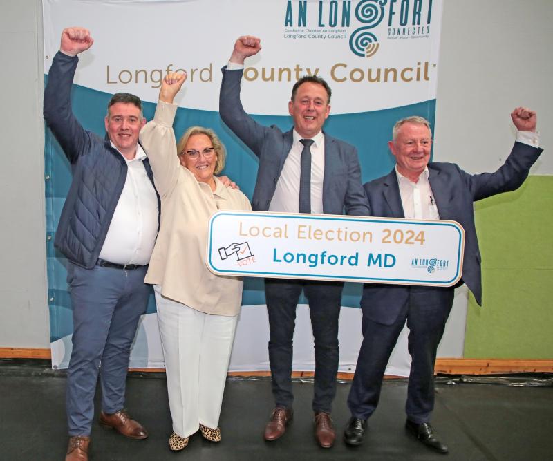 Full house for Fianna Fáil and Fine Gael in Longford municipal district