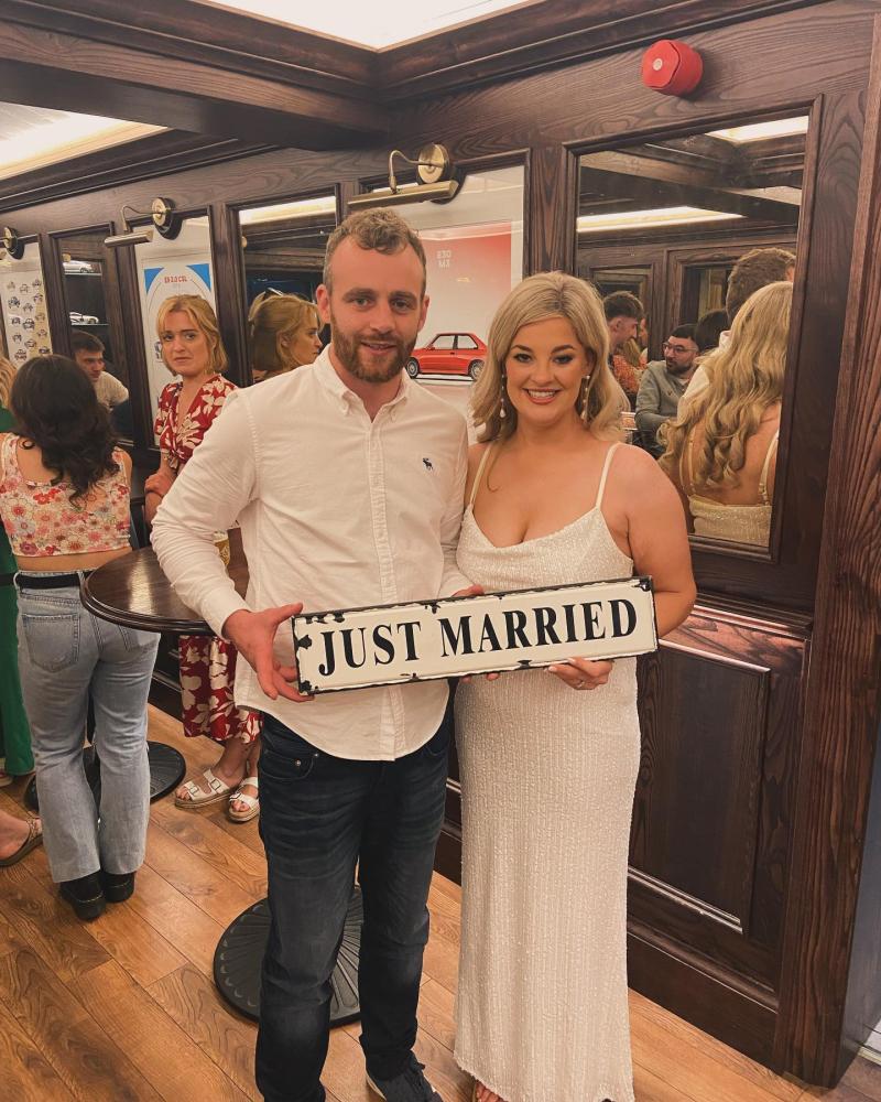 Wedding bells ring for Amy and Leo in lovely Longford ceremony