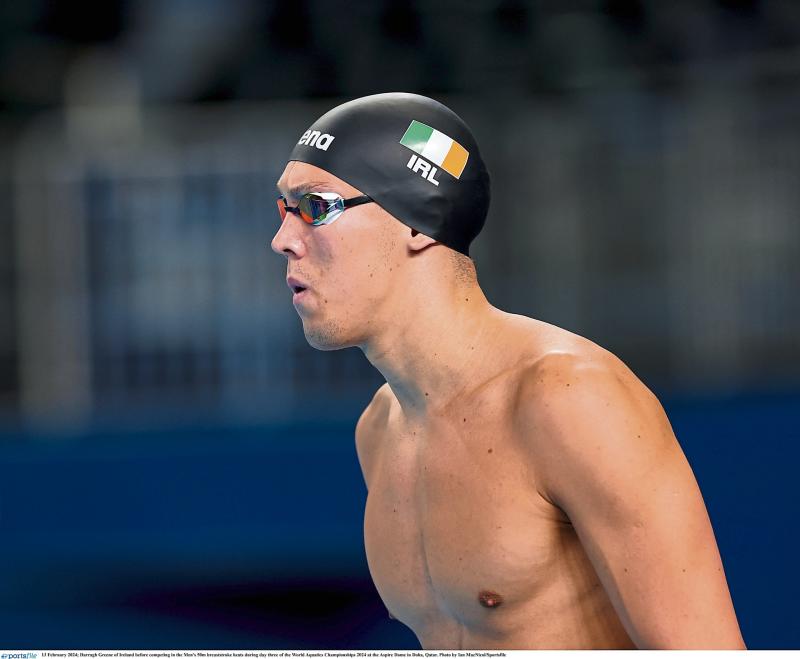 Longford swimming star Darragh Greene reaches the European 100m Breaststroke Final 