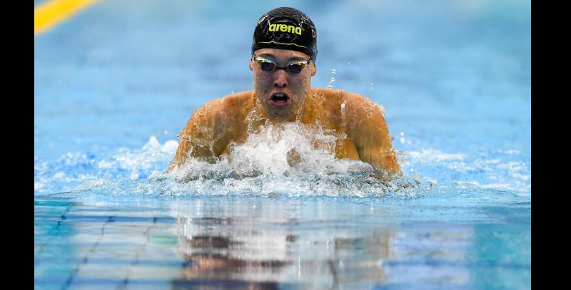 10th in Europe as Longford’s Darragh Greene just misses out on a place in the 200m Breaststroke Final