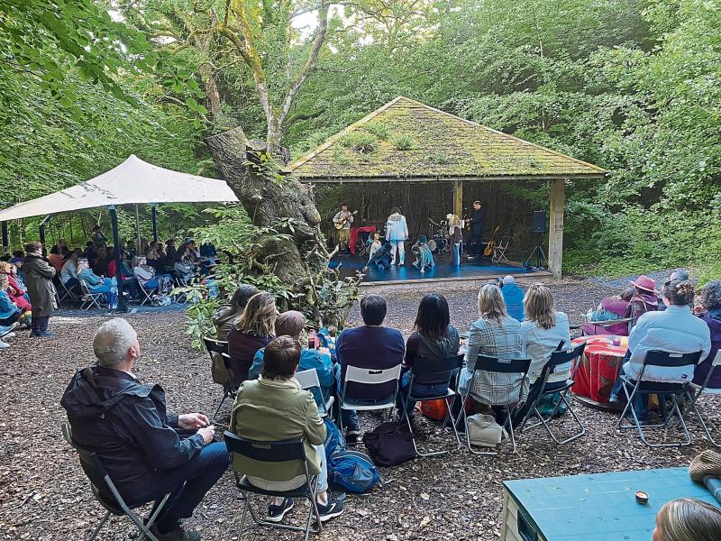 Hothouse Flowers bloom at intimate gig in Longford's mystical Shawbrook Forest
