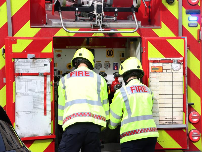 Longford fire service tackle serious blaze at business on outskirts of Ballymahon