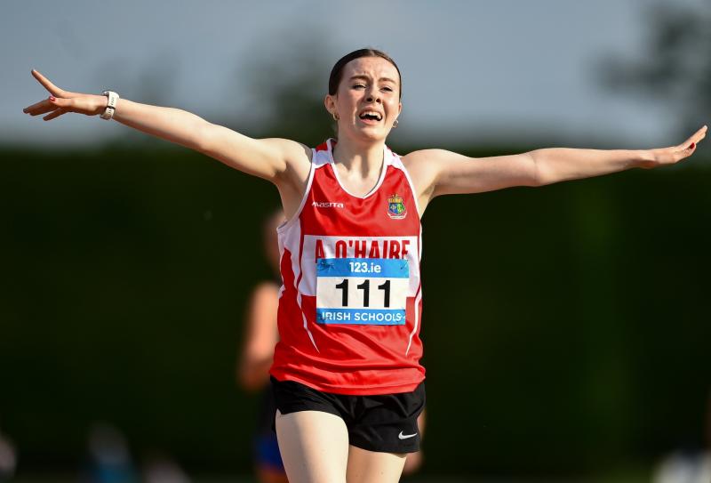 Rising Longford athletics star selected to compete for Ireland at Schools International in Wales