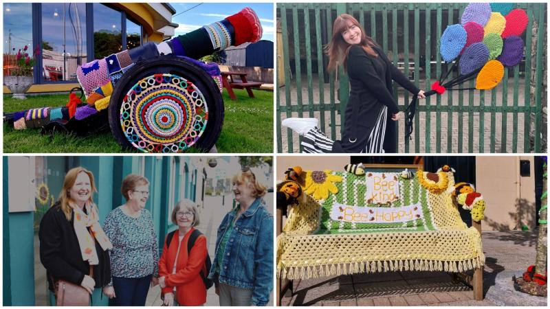 Connected by Threads in north Longford: Yarn Bombing project brightens up Granard